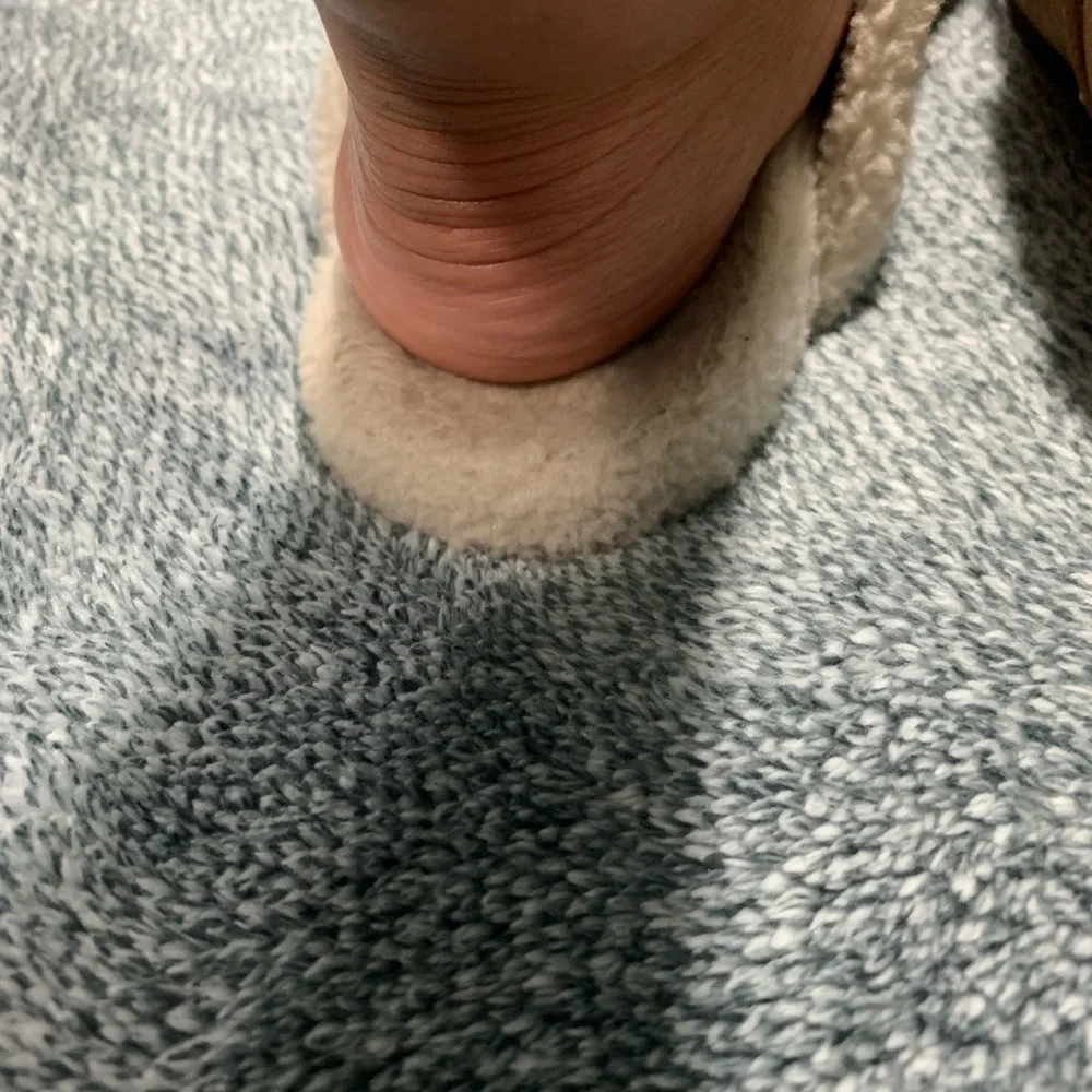 J. CREW - Sueded Sherpa Mules